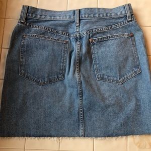 Rag and bone denim skirt